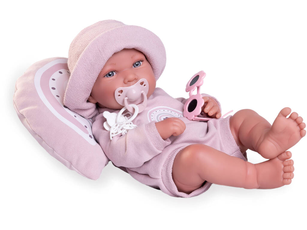 Pipa Neugeborene Puppe mit Brille 42 cm von Antonio Juan 50400