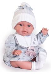 Baby Toneta Puppe mit Blttern 33 cm. Haltung