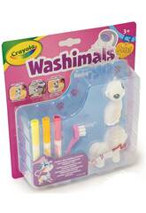 Washimals Pets Mini Set Carro e Gato de Crayola 74-7512