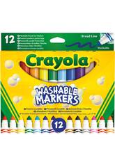 12 Crayola Super waschbare Maxi-Spitzenmarker 58-8340
