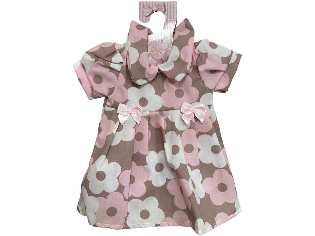 Kleid für 40 cm Puppe Pink Toys 109