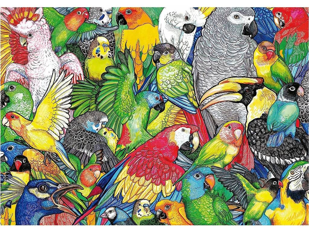 Casse-tête 500 perroquets par Educa 19547