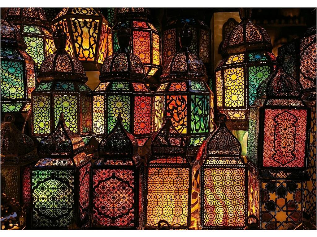 Puzzle 1000 Collage di lanterne Educa 19668