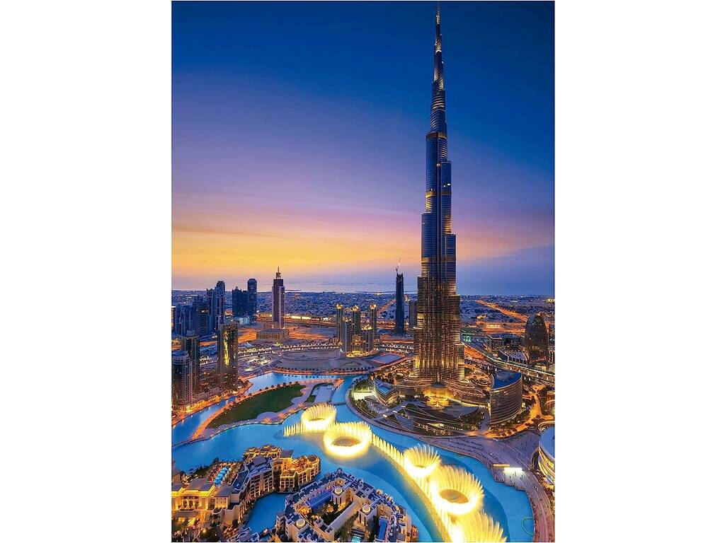 Quebra-cabeça 1000 Burj Khalifa de Educa 19642