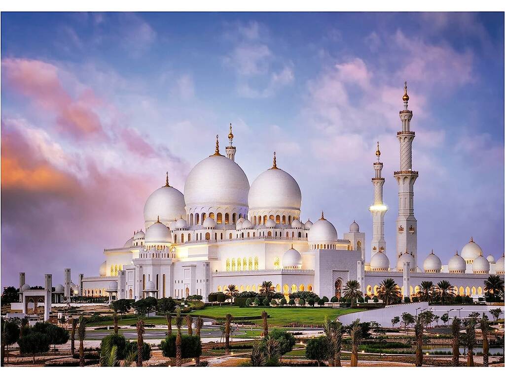 Puzzle 1000 Grande Mosquée Sheikh Zayed par Educa 19644