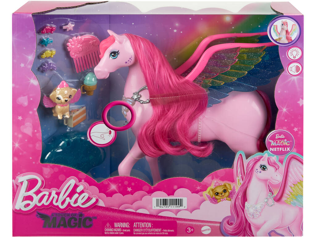 Barbie Um Toque De Mágica Pegaso Mattel HLC40