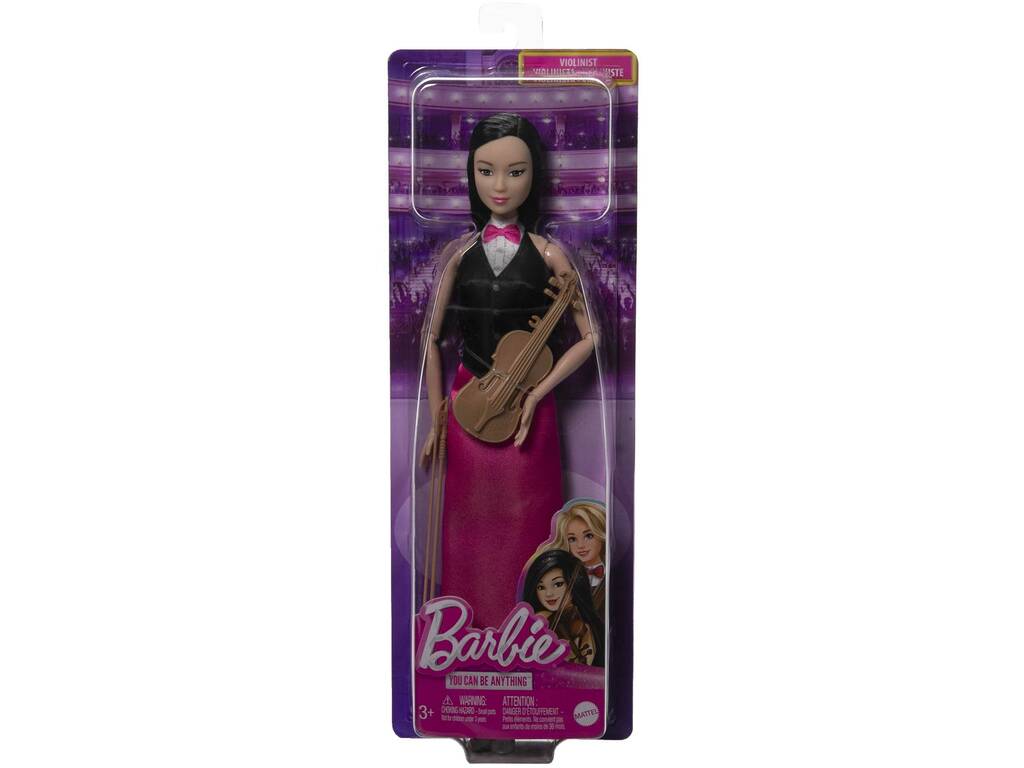 Barbie Tú Puedes Ser Violinista de Matel HKT68