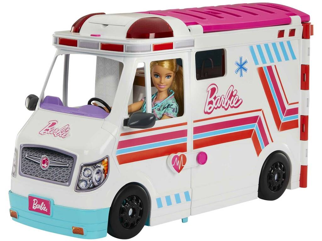 Barbie Veículo Clínica de Cuidados Mattel HKT79
