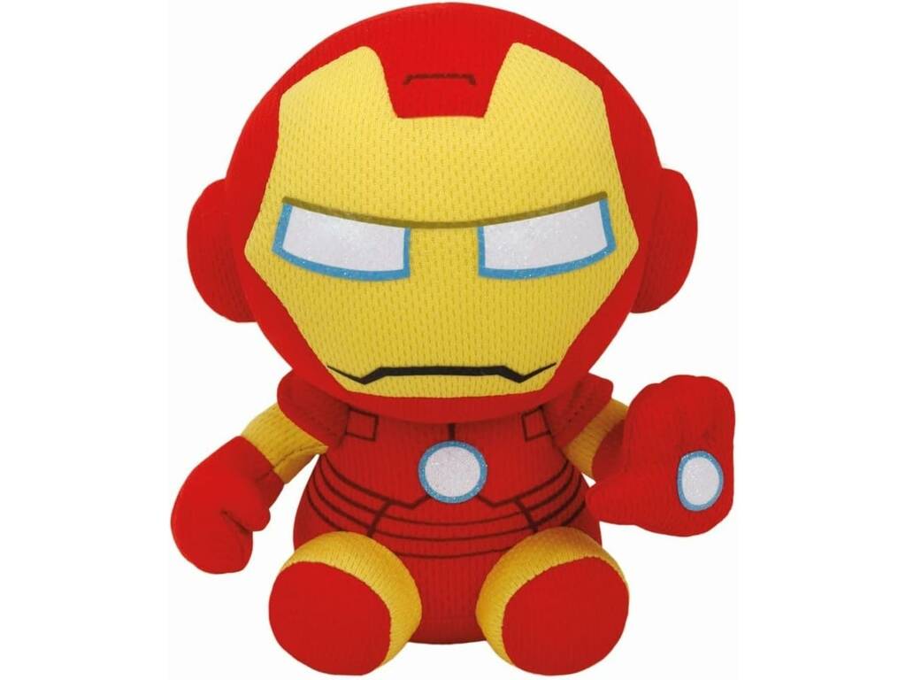 Peluche Iron Man 15 cm. Original Beanie Babies TY 41190 