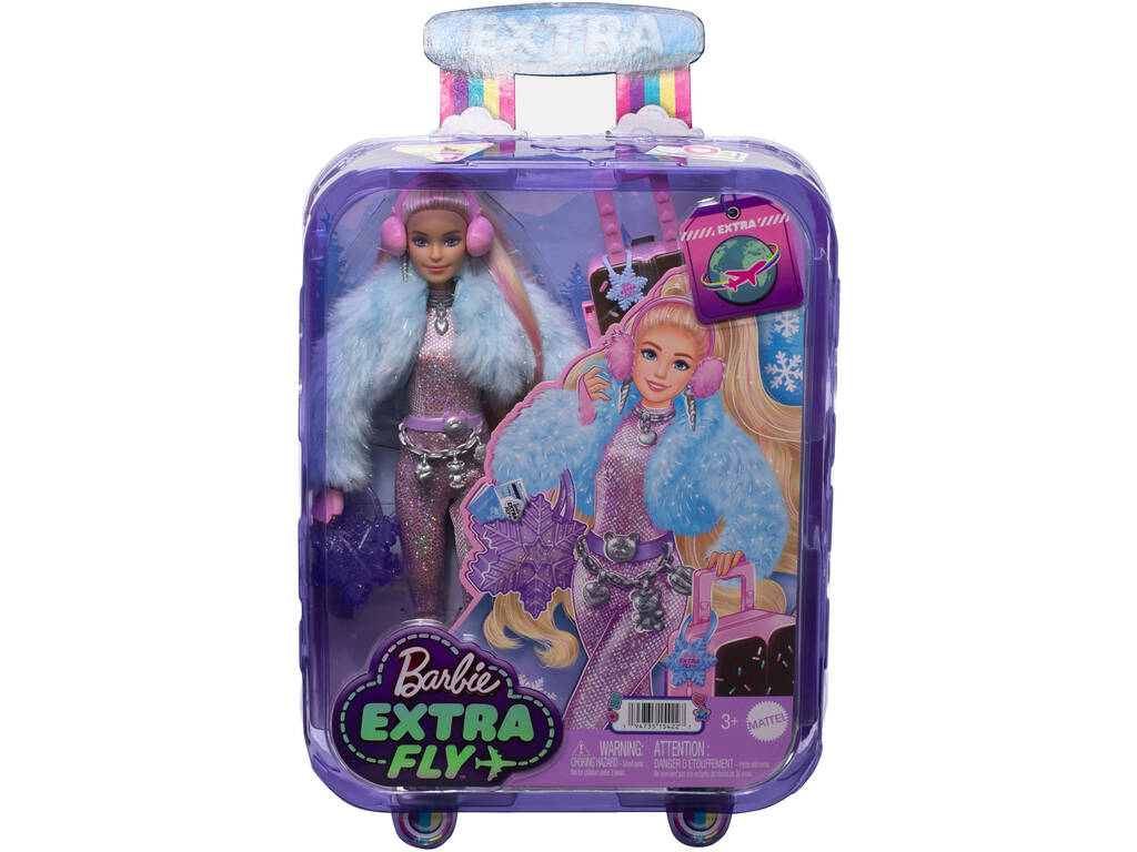 Barbie Extra Fly Bambola della neve Mattel HPB16