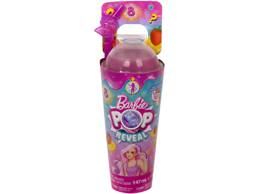 Barbie Pop! Enthüllen Sie die Erdbeerfrucht-Serie Mattel HNW41
