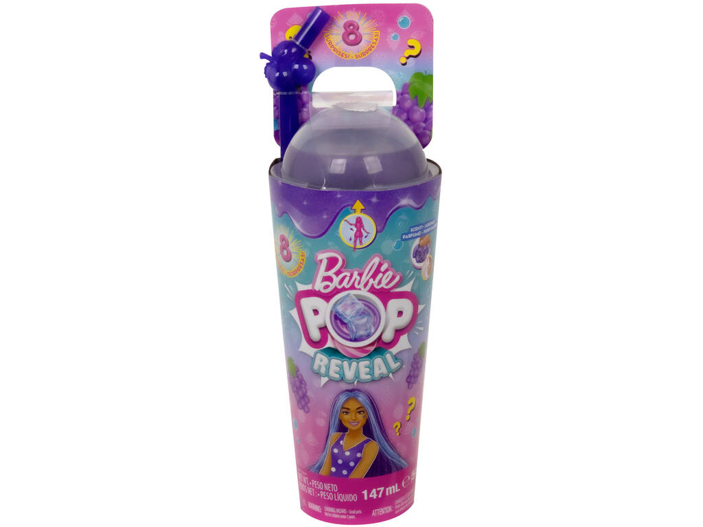Barbie Pop! Reveal Serie Früchte Trauben Mattel HNW44