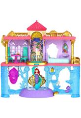 Princesas Disney Mini Ariel Castillo en la Superficie y Bajo el Agua Mattel HLW95
