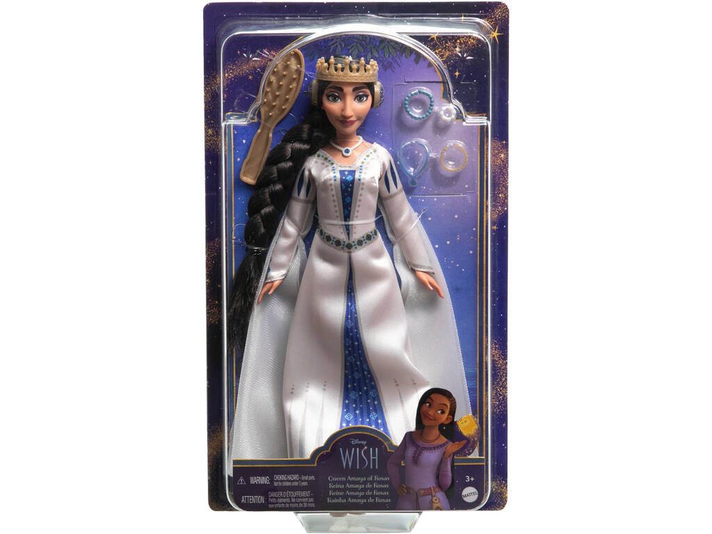 Disney Wish Queen Puppe Mattel HRC11