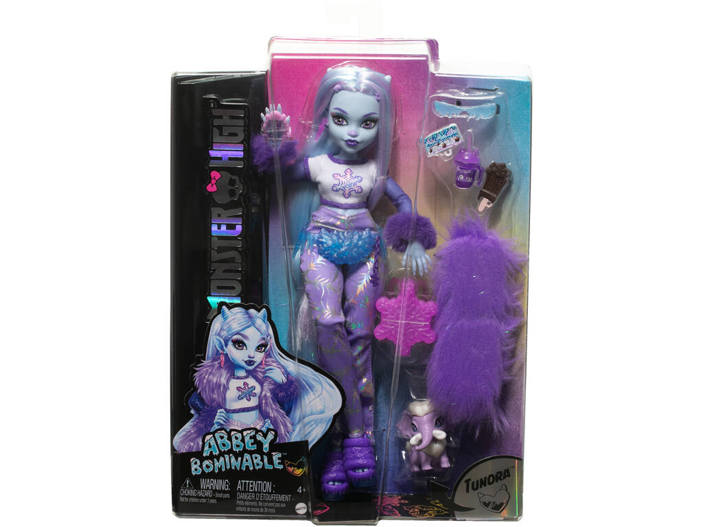 Monster High Boneca Abbey Bominável Mattel HNF64