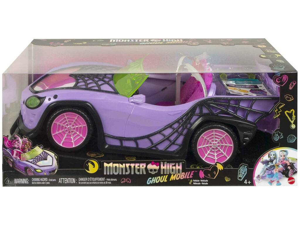 Monster High Vehículo Ghoul Mobile Mattel HHK63