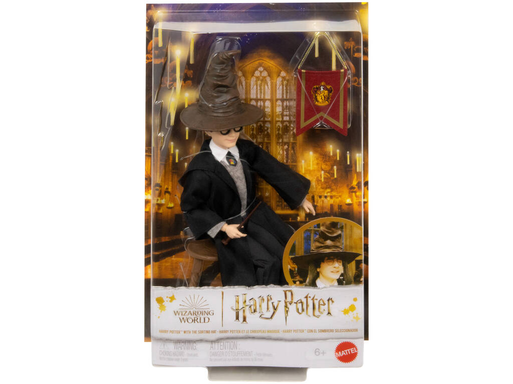 Harry Potter y El Sombrero Seleccionador de Mattel HND78