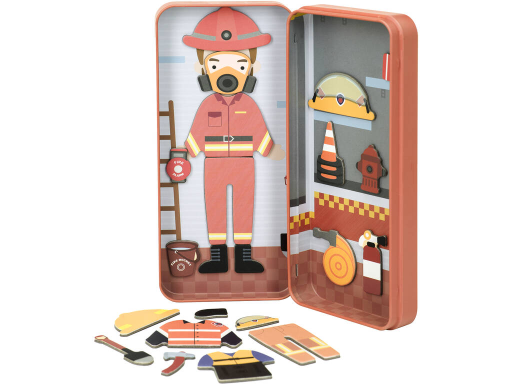 Magnetpuzzle My Heroes Firefighter Mier Edu ME085