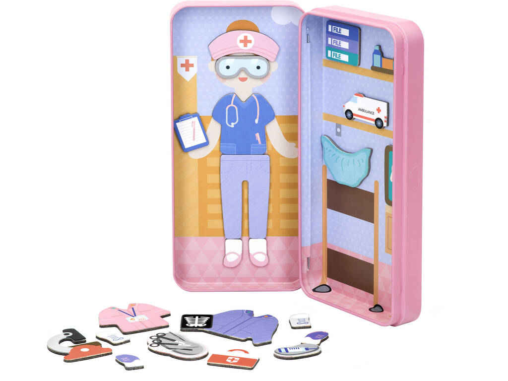 My Heroes Magnetpuzzle Sanitary Professional von Mier Edu