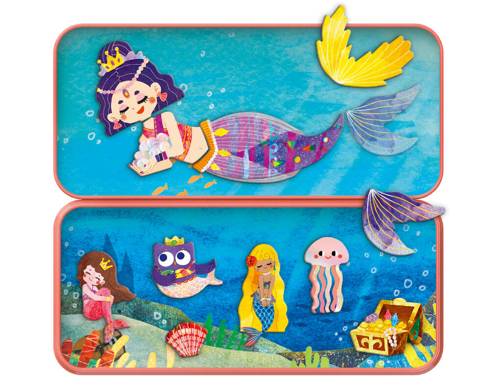 Magnetisches Puzzle Tales and Fantasy Mermaids of Mier Edu ME0886
