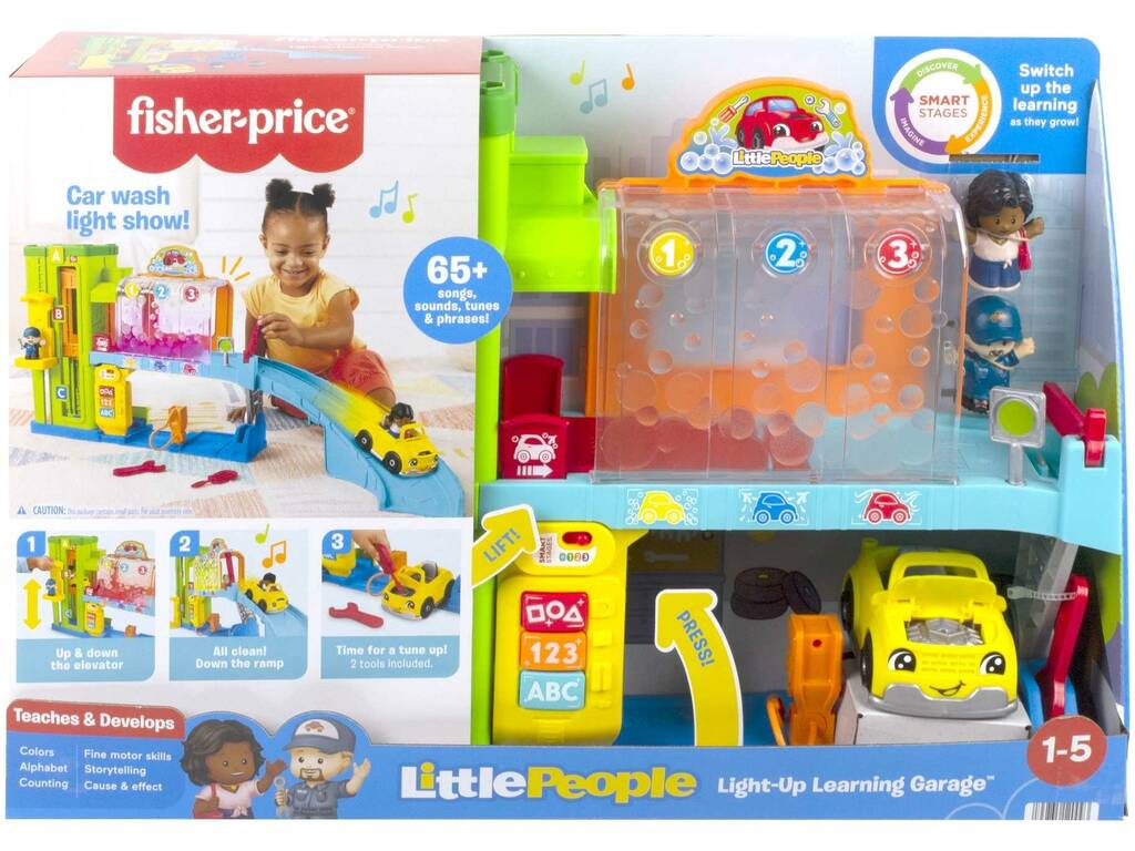 Fisher Price Little People Garaje Aprendizaje Mattel HBR34