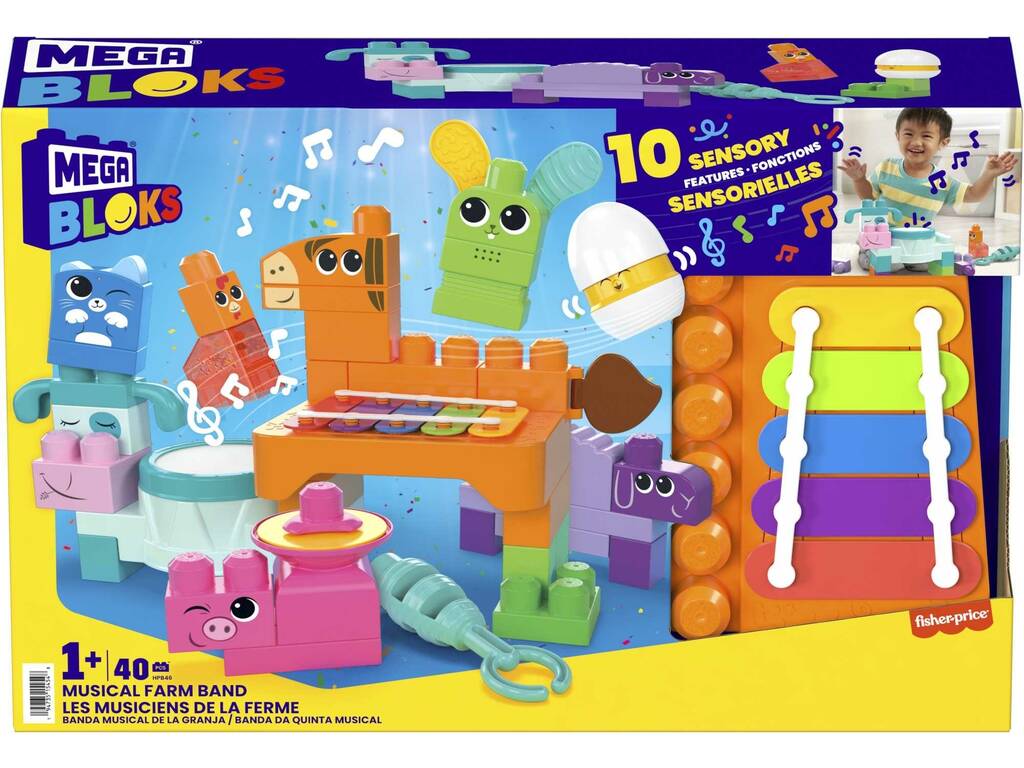 Mega Bloks Farm Band Mattel HPB46