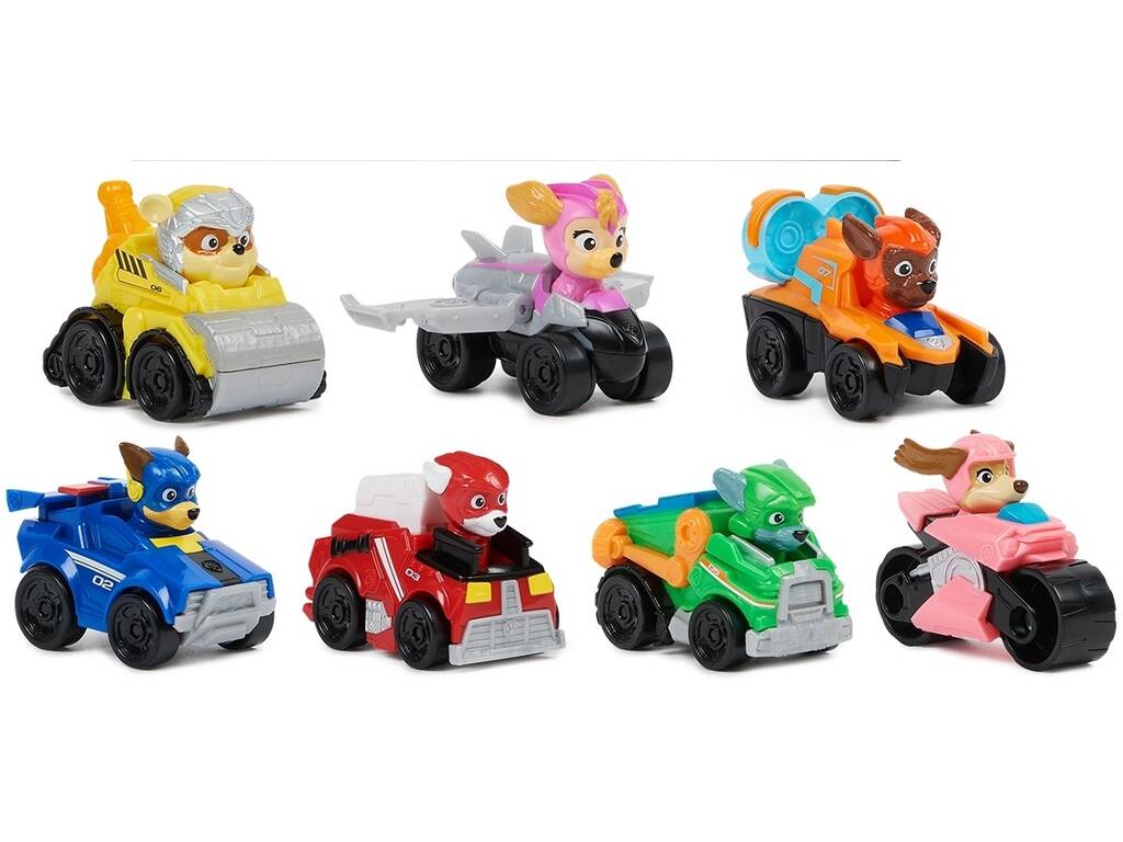 Paw Patrol Mighty Movie Pack 7 Spin Master-Fahrzeuge 6067861