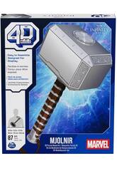 Puzzle 4D Marvel Martillo De Thor Spin Master 6069816