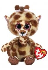 Peluche 15 cm. Gertie Girafe brune TY 36158