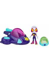 Poupée Spidey et ses incroyables amis Ghost-Spider avec Glider Hasbro F7254