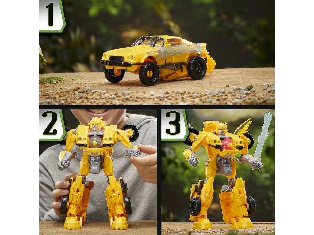 Hasbro Transformers 7 Rise of the Beasts Ultimate Beast Mode Bumblebee  F4055 - AliExpress