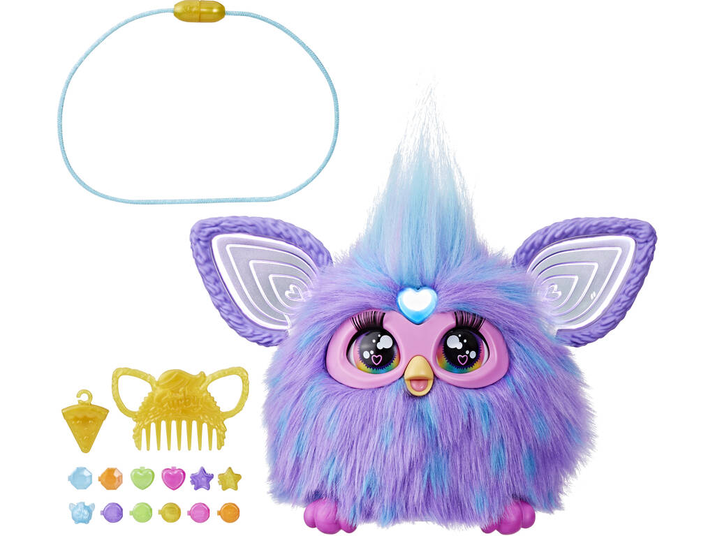 Furby Peluche interactivo color Violeta Hasbro F6743105