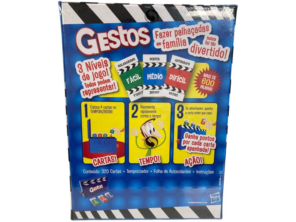 Gestos en Portugués Hasbro B0638190
