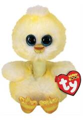 Peluche 15 cm. Benedict Avestruz Amarilla TY 36380