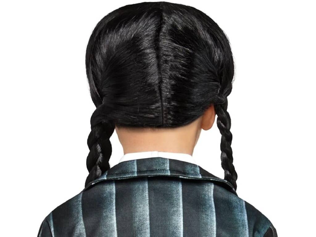 Wednesday Perruque enfant Mercredi Addams