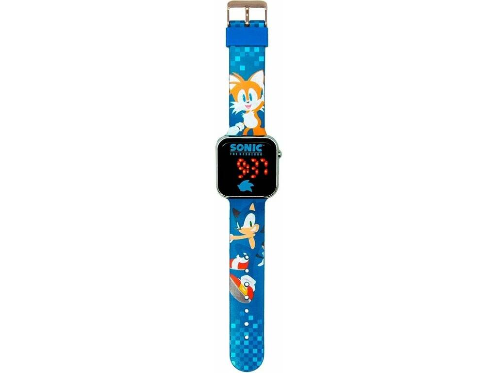 Relógio Led Sonic de Kids Licensing SNC4198M