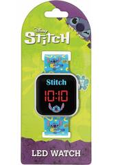 Relgio Led Stitch de Kids Licensing LAS4038