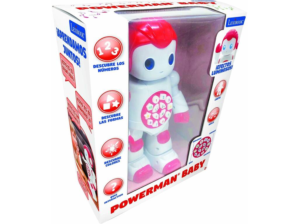 Powerman Baby Primer Robot parlant Lexibook ROB15ES