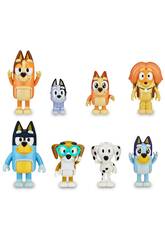 Bluey Pack 8 figurines Famosa BLY49000