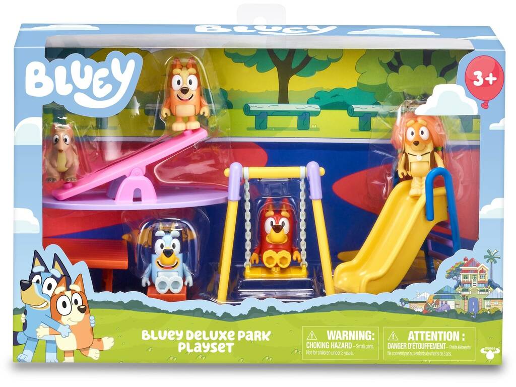 Bluey Spielset Deluxe Park Famosa BLY51000