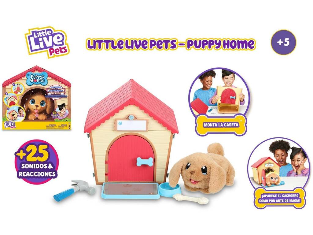 Little Live Pets La maison de mon chiot Famosa LPP00000