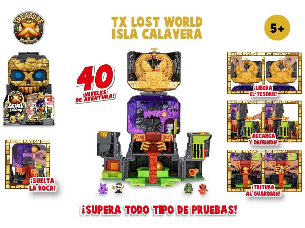 Treasure X Lost World Isla Calavera Famosa TRR62000