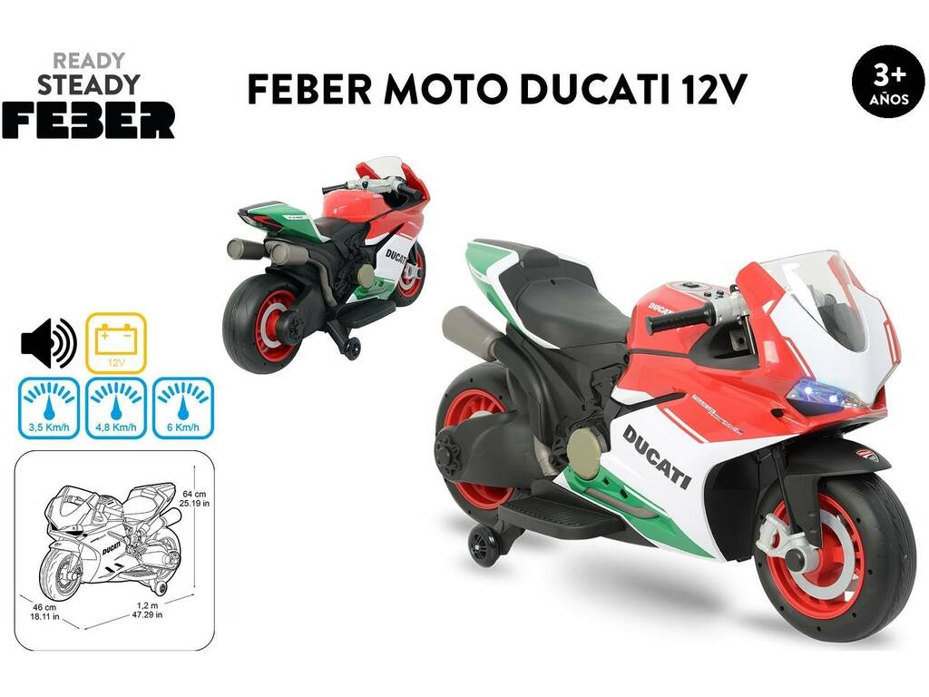 Feber Moto Ducati 12V Famosa FEN09000
