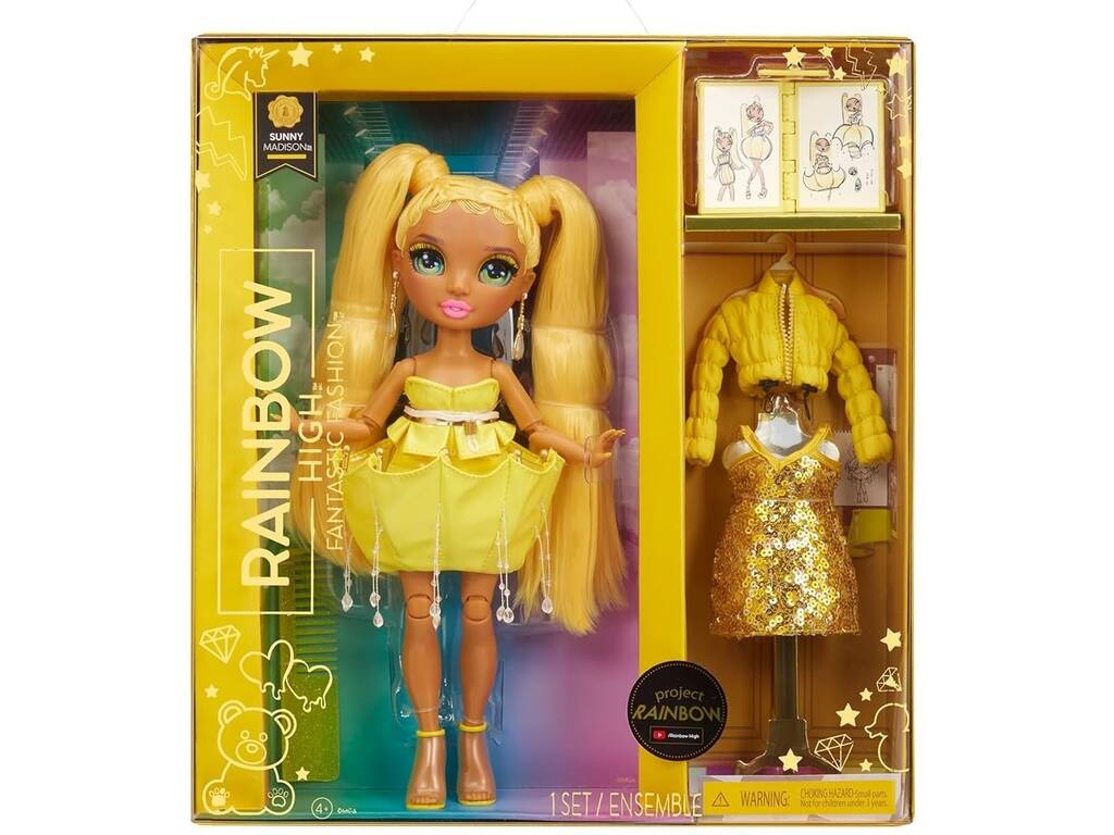 Arc-en-ciel Haute Fantastique Fashion Sunny Doll MGA 587347