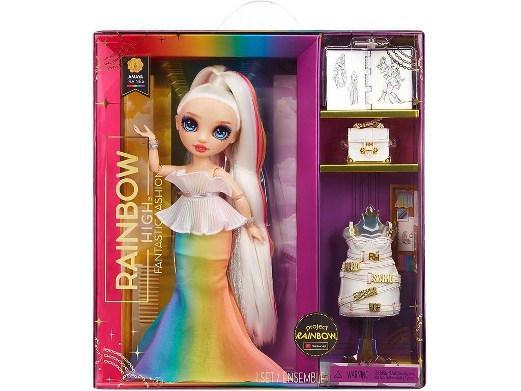 Boneca Rainbow High Fantastic Fashion Amaya MGA 594154