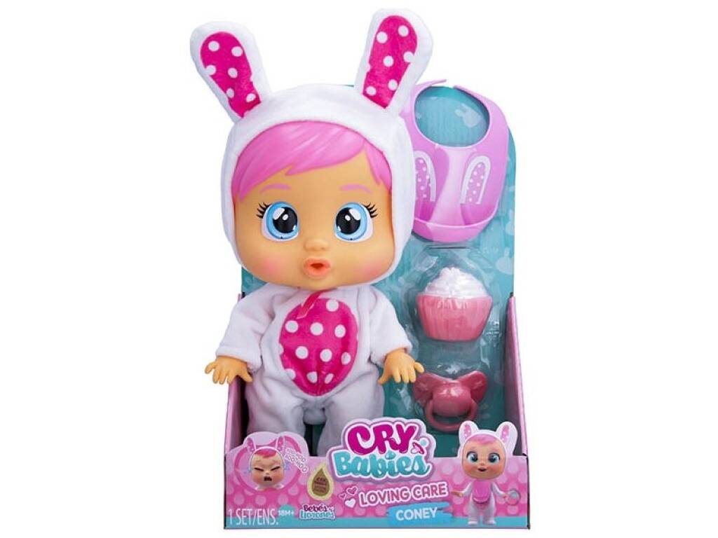 Cry Babies Loving Care Bambola Coney IMC Toys 904491