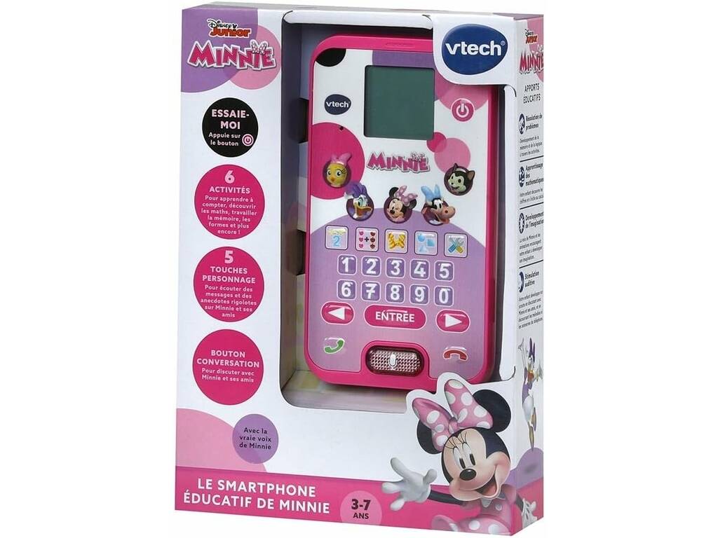 Disney El Teléfono Educativo De Minnie Vtech 80-562022
