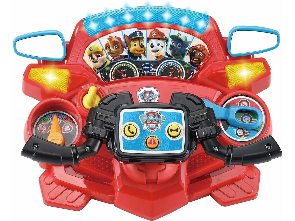 Paw Patrol Canine Patrol 2 In 1 Adventure Missions Volant et guidon Vtech 80-542722