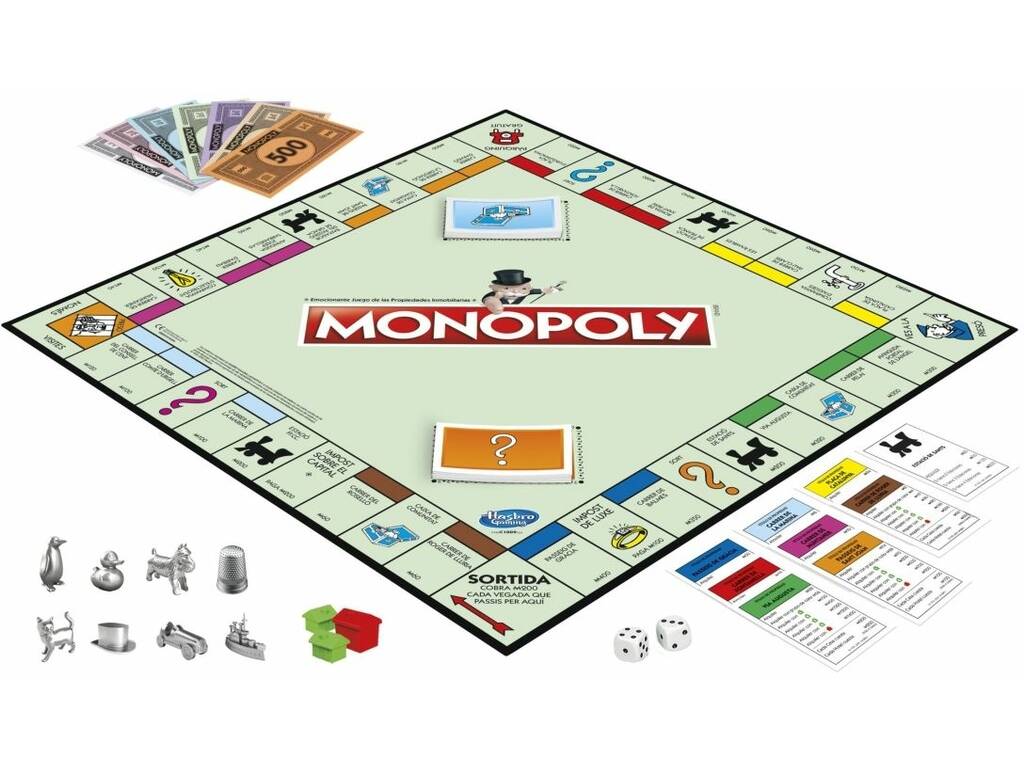 Monopoly Clásico Edición Barcelona Hasbro C1009