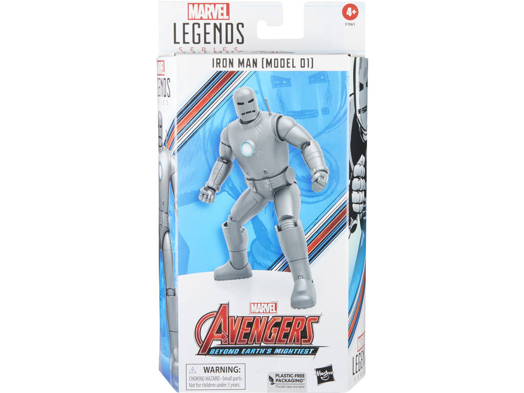 Marvel Legends Series Avengers Figur Iron Man Modell 01 Hasbro F7061